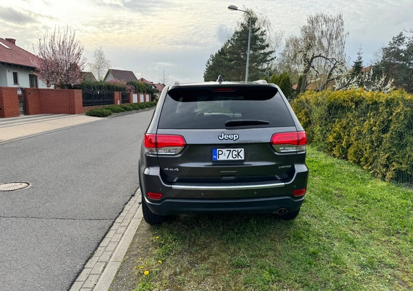 Jeep Grand Cherokee cena 115000 przebieg: 61495, rok produkcji 2019 z Września małe 92